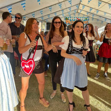 Livemusik beim Oktoberfest in Sevilla